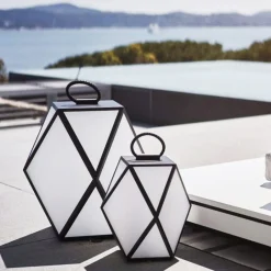 Muse Black Outdoor Table Lamp by Tristan Auer