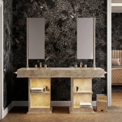 My Love Water Porcelain Stoneware Taj Mahal Medium Vanity