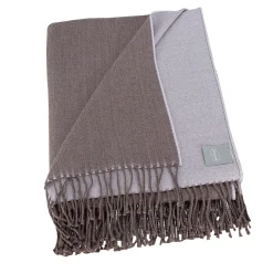 N. Leida Brown Plaid