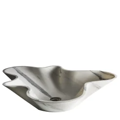 Nabhi Collection Bowl N.1 Washbasin in Calacatta Carrara