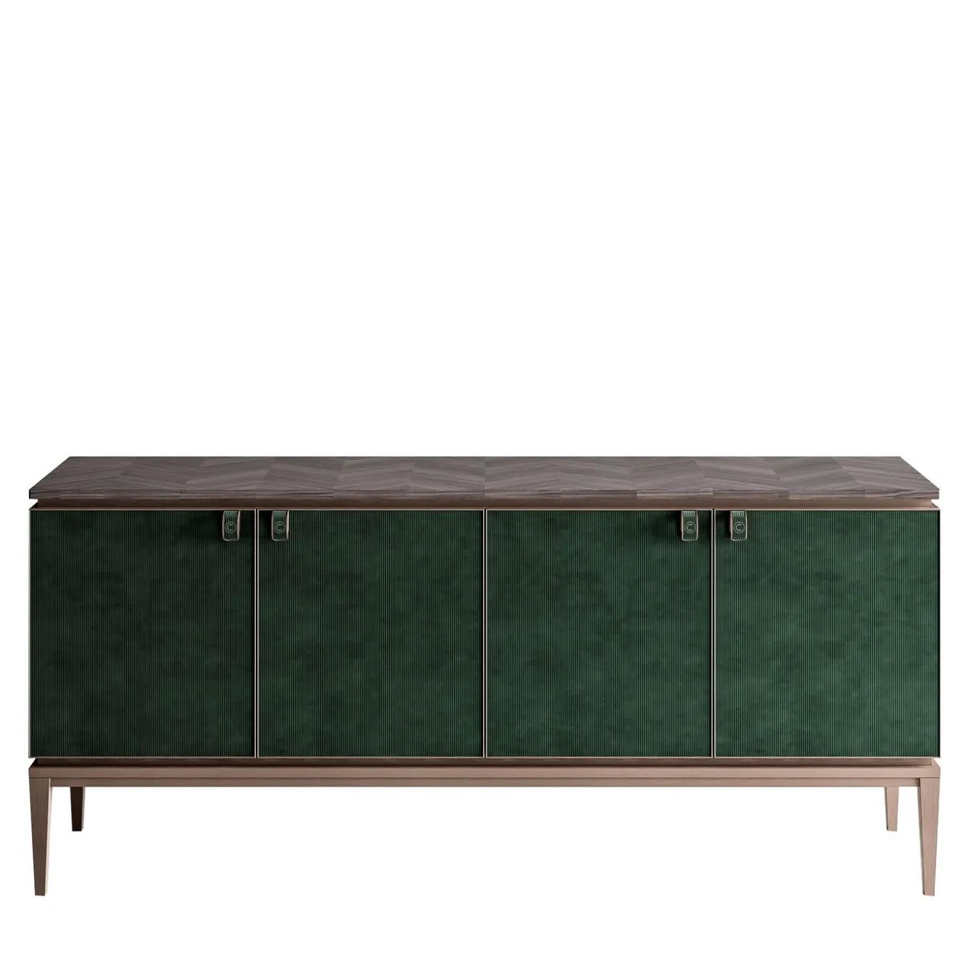 Nabuck Leather Sideboard