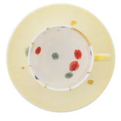 Naples Squared Teacup And Saucer #1