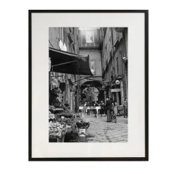 Naples Street Framed Print by Keystone