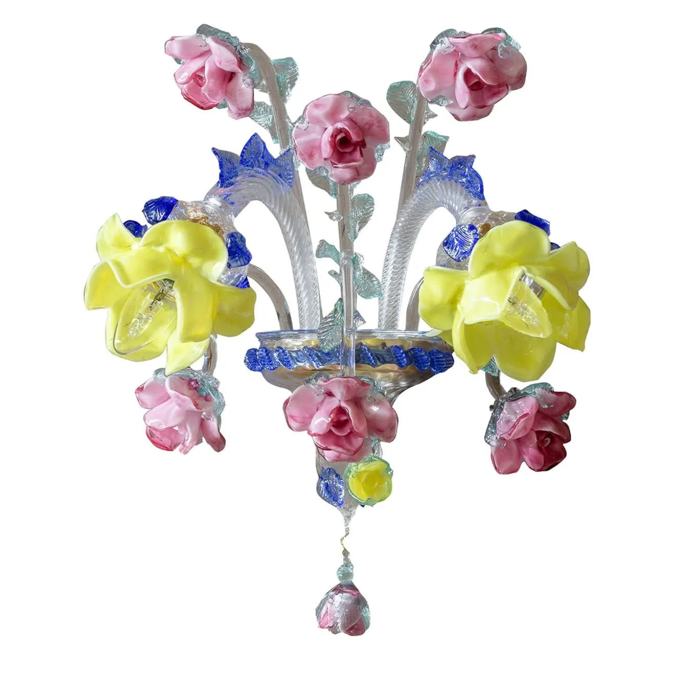 Narciso AP Multicolor Glass Wall Lamp