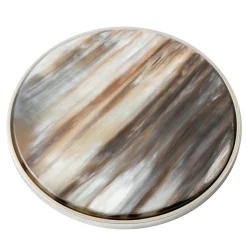 Natural Horn Coasters 6 pcs