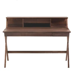 Navarra 4.07.1 Walnut Writing Desk by C.R. & S. Riva 1920