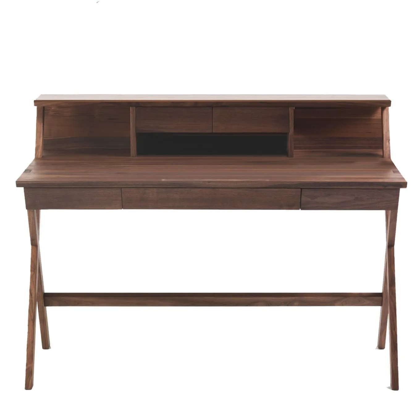Navarra 4.07.1 Walnut Writing Desk by C.R. & S. Riva 1920