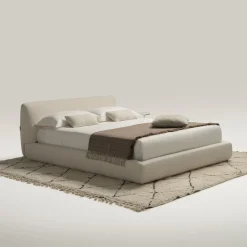 NAXOS 905 Bed in White Textile