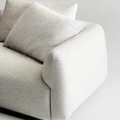 Naxos 3-Seater White Sofa by Ludovica + Roberto Palomba