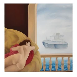 Nebbia sul Bosforo Painting