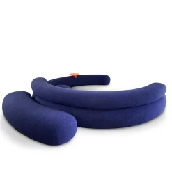 Nefelibata Blue Sofa By Stormo Studio