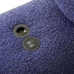 Nefelibata Blue Sofa By Stormo Studio