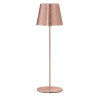 Nembus Copper-Plated Brass Wireless Table Lamp by I. Harari