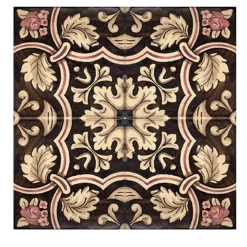 Nero Lava Set of 4 Tiles #9