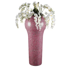 New Delhi Pink Mosaic Floral Arrangement