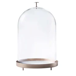 New Moon Tall Glass Bell