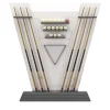 NewDe lilac gray cue rack by Pino Vismara