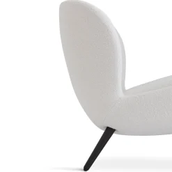 Niels White Lounge Chair