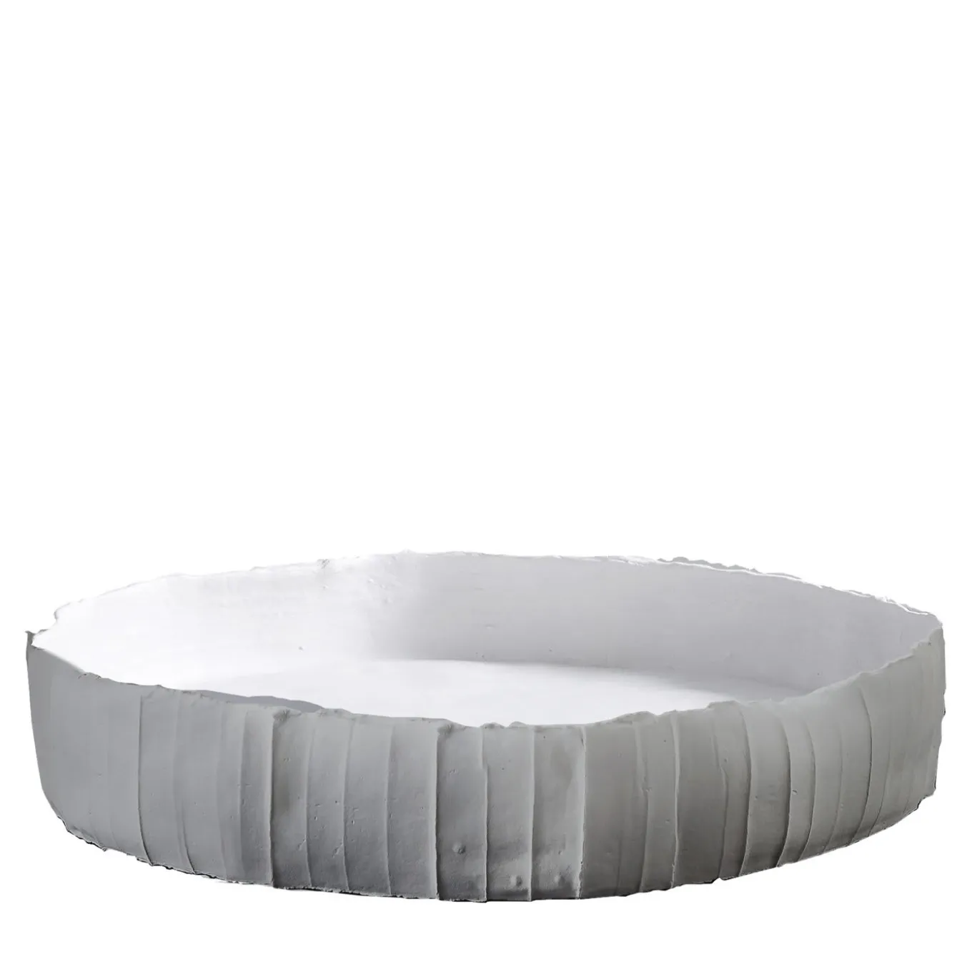 Ninfea Low White Tray