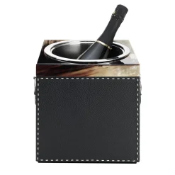 Nives Black Champagne Bucket