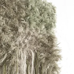 Noloom Surgis 005 Mint, Moss, Linen, Light Grey Diptych Tapestry