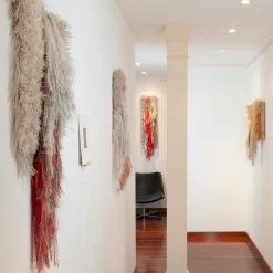 NOLOOM Surgis 004 Ochre, Linen, Cream, Sage Diptych Tapestry