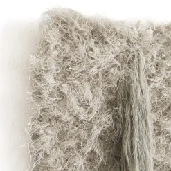 Noloom Surgis 015 White, Blue, Straw Linen Tapestry