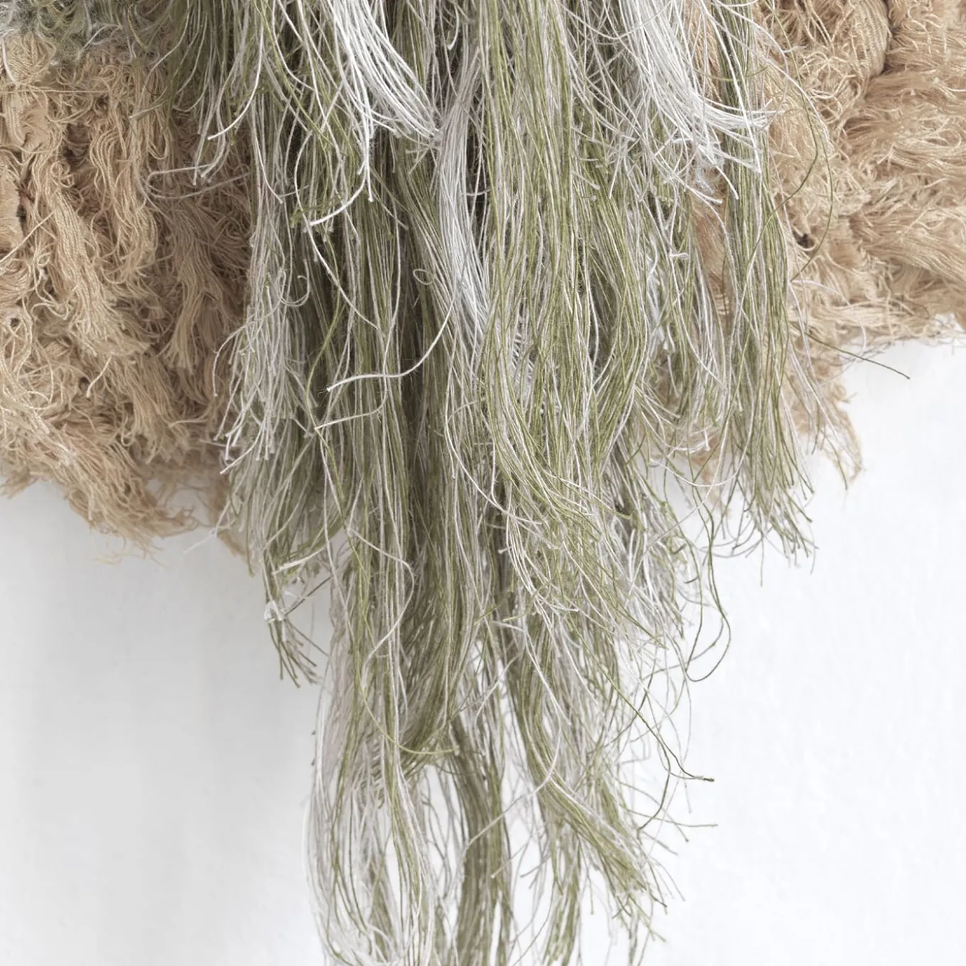 Noloom Surgis 007 Yellow, Leather, Green Tapestry