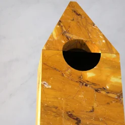 Nostalgia Yellow Marble Jewerly Box