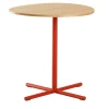 Notable Red Accent Table