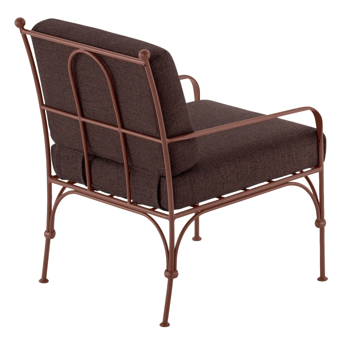 Nottambula Brown Iron Armchair