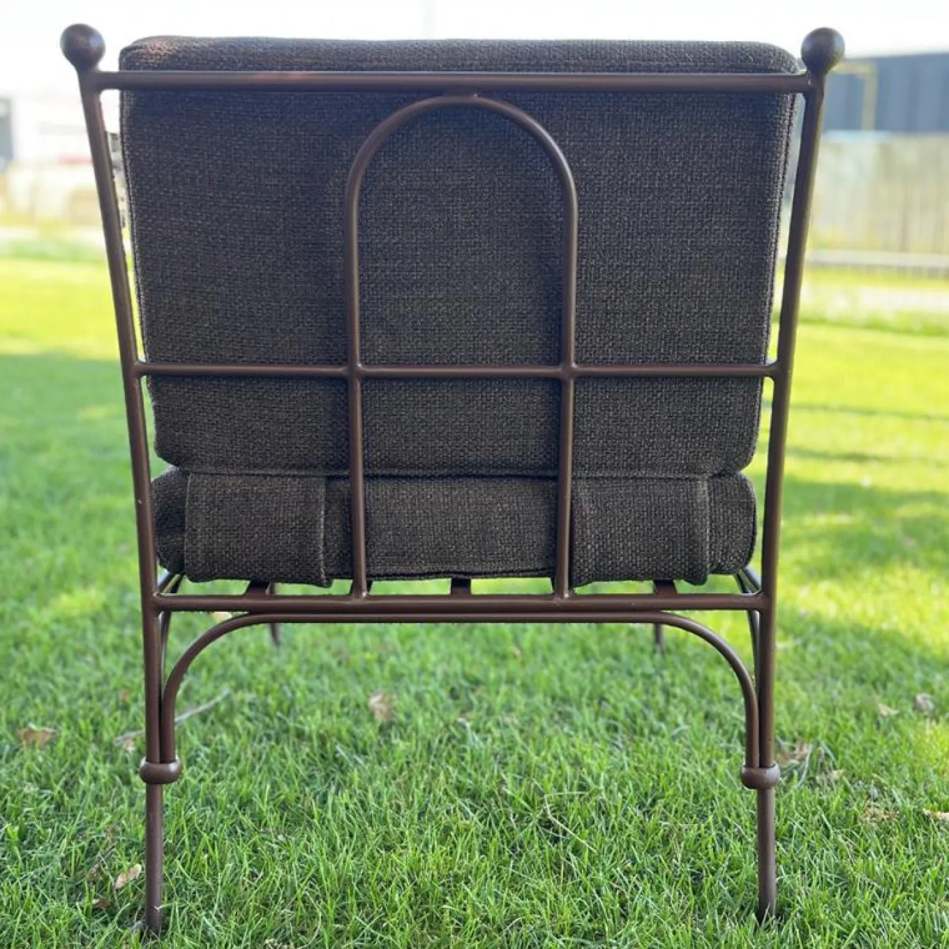 Nottambula Brown Iron Armchair