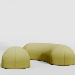 Nuba Cotton Limed Oak Bench