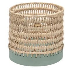Nude Rigid & Turquoise Basket