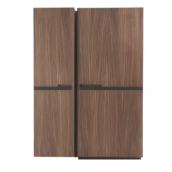 Nuit 2 -Door Walnut Closet by Giuliano Cappelletti