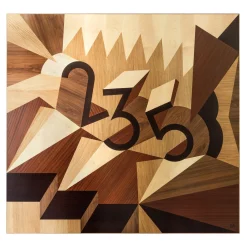 Numeri Intarsiati Large Panel