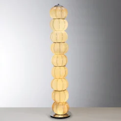 Nuvola Amber Floor Lamp