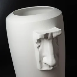Obice David Nose White Decorative Vase
