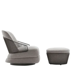 Occasional fabric Swivel Chair