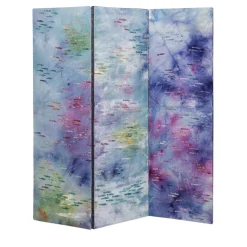 Ocean Labyrinth Velvet Screen