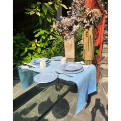 Ocean Mottled Blue Fruit Plate