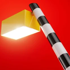 Oceanic Table Lamp by Michele De Lucchi - Memphis Milano