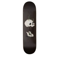 Old Skull Brown Decorative Skateboard