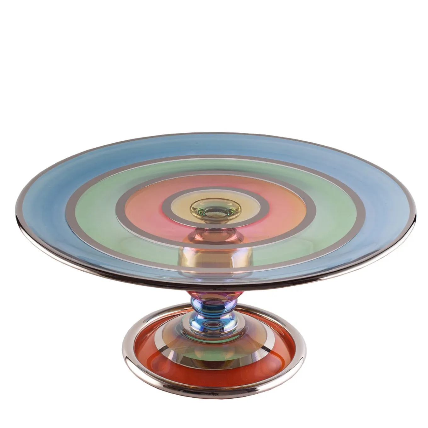 Olimpia Ø 33 cm Polychrome Cake Stand