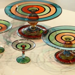 Olimpia Ø 33 cm Polychrome Cake Stand