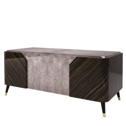 Olivette Dark Wood Writing Desk