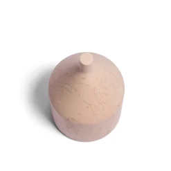 Omaggio a Morandi Sculpture in Rosa Perlino Marble