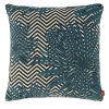 Ombre Blue and Black & White Cushion
