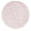Omero Plate in White Botticino Marble