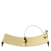 Omini Fisherman Napkin Tray in Polished Brass By Stefano Giovannoni